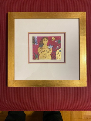 EPREUVE D’ARTISTE ΣΥΛΛΕΚΤΙΚΗ ΜΕΤΑΞΟΤΥΠΙΑ ΒΑΣΙΛΕΙΟΥ ΣΠΕΡΑΝΤΖΑ ΕΝΥΠΟΓΡΑΦΗ.