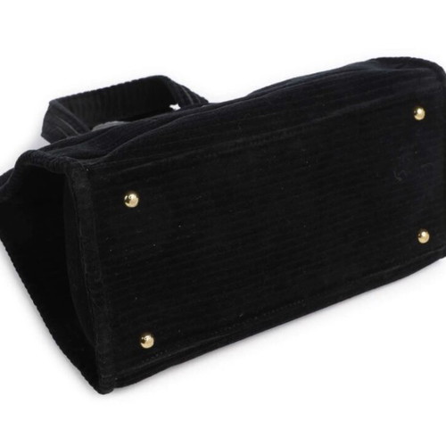 Juicy Couture velvet fabric handbag new, black