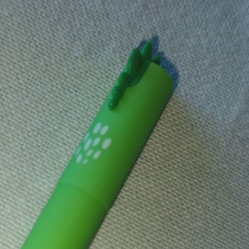 Legami Dino Gel Pen Green, New, Erasable 0.7 mm