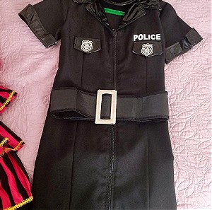 Αποκριάτικη στολή αστυνομικού για κορίτσια