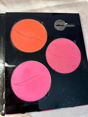 Sephora refill blush palette in 3 vibrant shades new