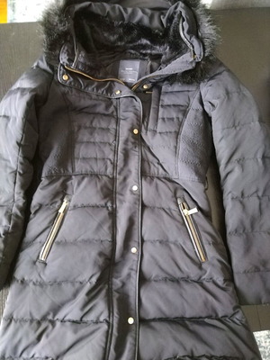 Zara jacket used, size M, blue, warm