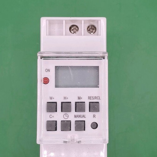 Digital rail timer with backup 230VAC-16A new
