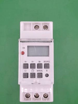 Digital rail timer with backup 230VAC-16A new