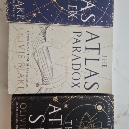The Atlas Trilogy by Olivia Blake, English
