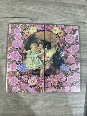 Vintage letter writing set from the 80s sealed with 6 envelopes and 12 sheets