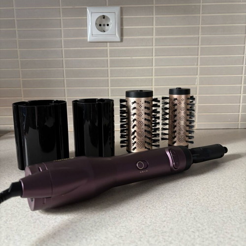Babyliss electric hair brush with 2 heads like new
