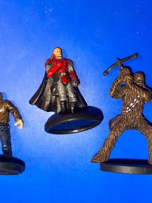 Star Wars φιγούρες Han Solo Chewbacca Imperial Knight, σετ 3 τεμαχίων