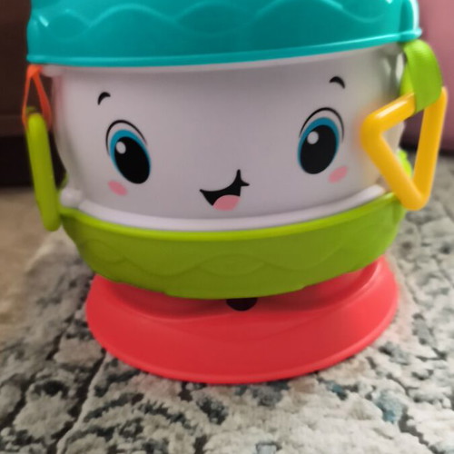 Baby Clementoni baby musical drum like new for 10-36 months