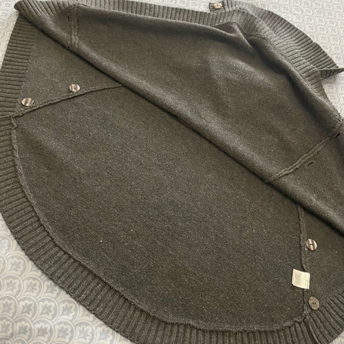 Premaman cape dark gray like new, fits small