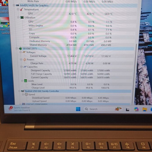 Lenovo ThinkPad X1 i7-1185G7 laptop like new, 16GB, 256GB SSD, touchscreen