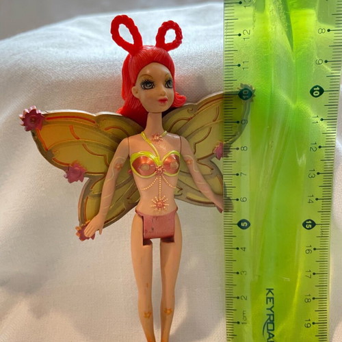 Barbie Fairytopia Sunburst mini doll used 13cm