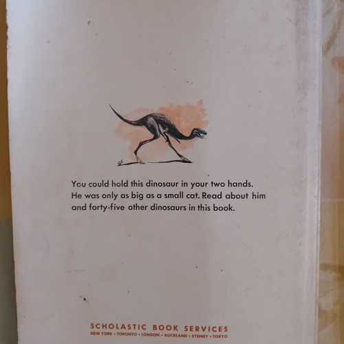 Dinosaurs and More Dinosaurs vintage children's book used, English