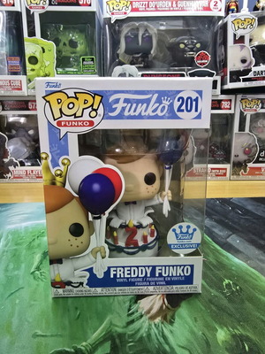 Funko Pop #201 Freddy Funko Exclusive new, vaulted