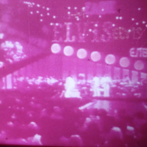 16mm advertising film used from 1970s "Disk LP-Elvis Love Songs"