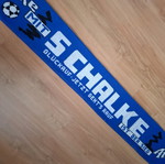 Κασκόλ οπαδών FC Schalke 04 Retro Tradition σαν καινούργιο, μπλε/λευκό