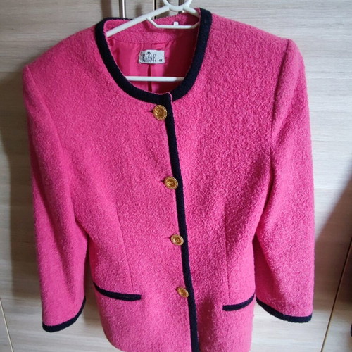 Fuchsia jacket like new, size M