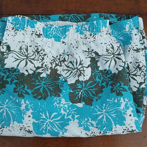 Oxford men's swimwear used, size L/XL, multicolor and white
