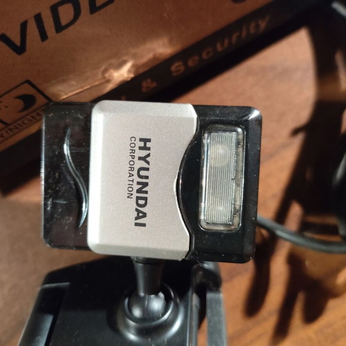 Hyundai CCD security camera used with power supply