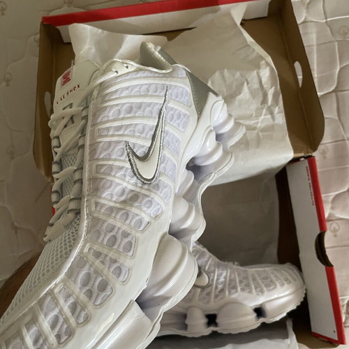 Nike Shox TL sneakers white/silver new