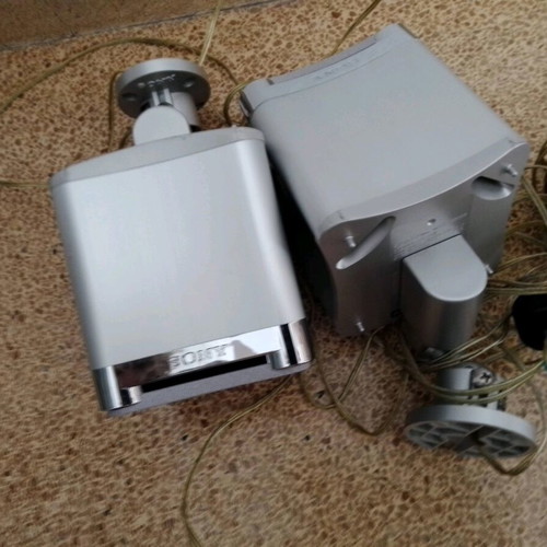 Sony small inox speakers like new