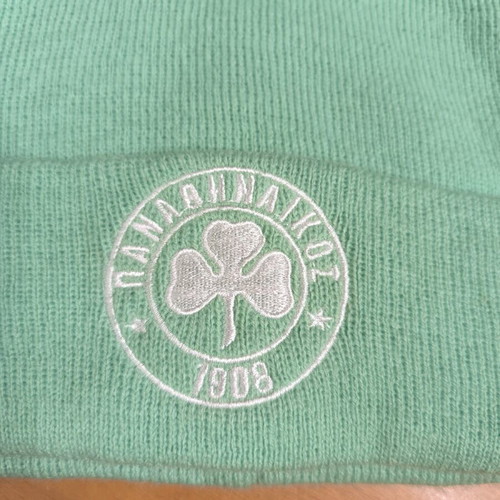 Men's woolen Panathinaikos hat like new in excellent condition