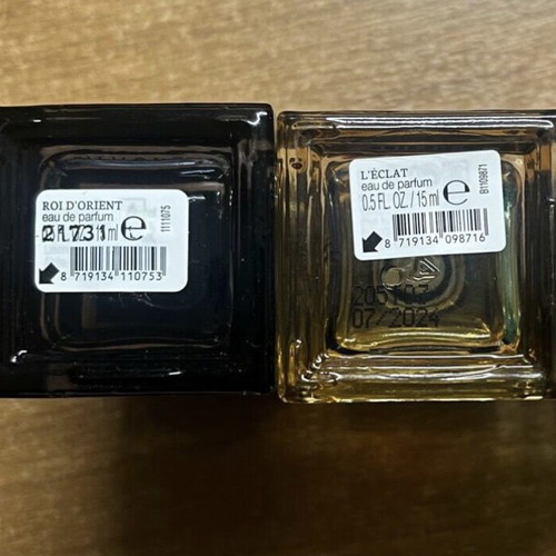 Rituals Mini Eau de Parfum 15ml like new, Roi d’Orient and L’Éclat
