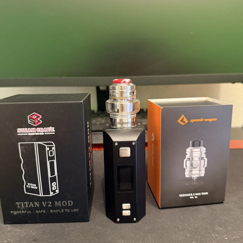 Steam Crave Titan V2 Mod and GeekVape Zeus Atomizer set new