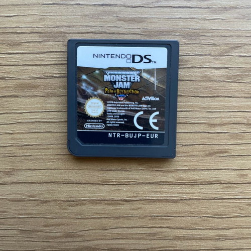 Nintendo DS Monster Jam Path of Destruction used game