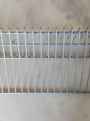 Metal CD Stand rack like new, holds 20 cases
