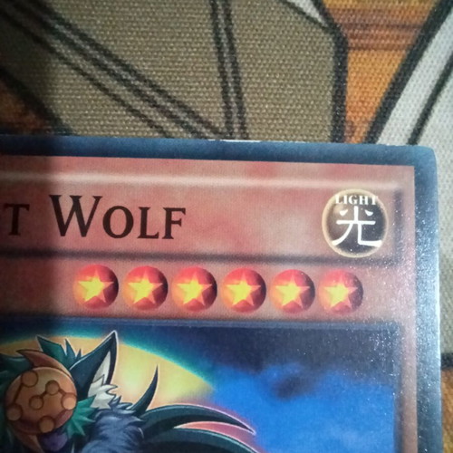 Lunalight Wolf playset used, 3 cards