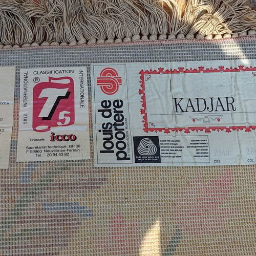Belgian Kadjar Wool Rug new, 250 x 350 cm