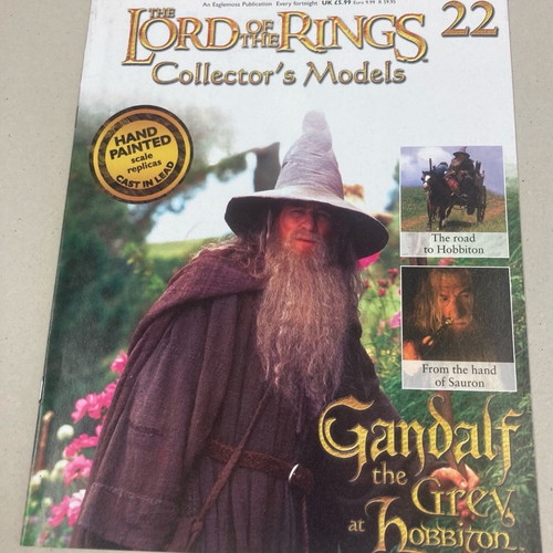 Eaglemoss Lord of the Rings Magazine #22 used, no figure included