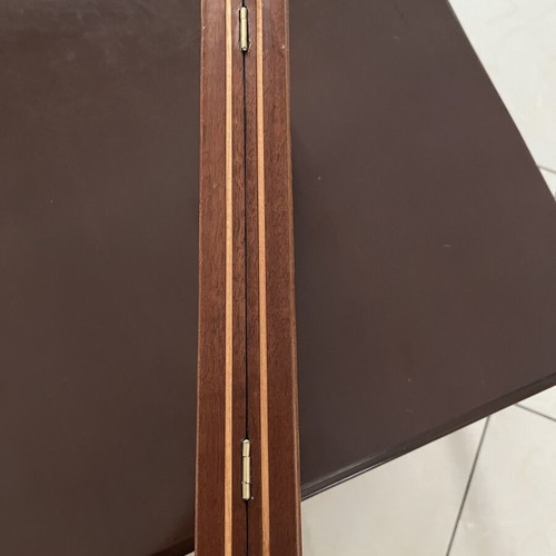 Wooden Backgammon Board Used, Foldable 44x38 cm with Dice and Checkers