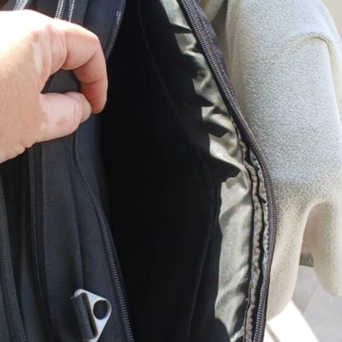 Polo laptop bag 15'' like new, black