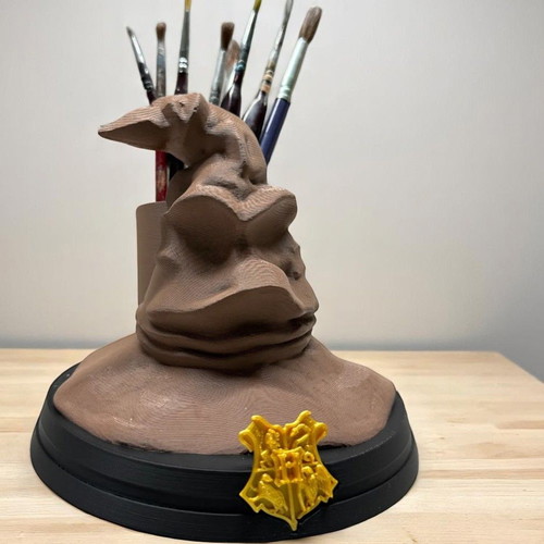 Sorting Hat 3D Printed pencil holder new, Harry Potter fan art