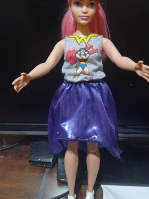 Barbie doll redressed with authentic Barbie clothes, like new