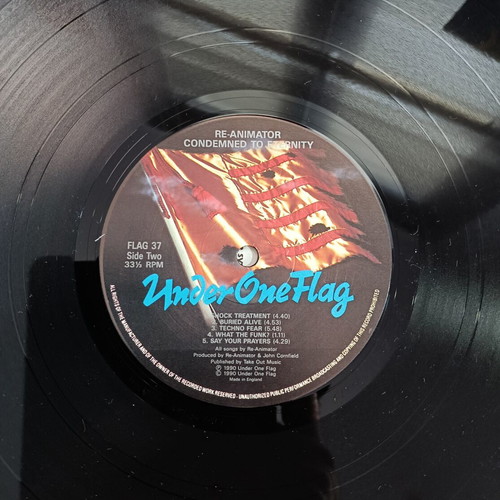 Re-Animator 3 album vinyl pack, metal