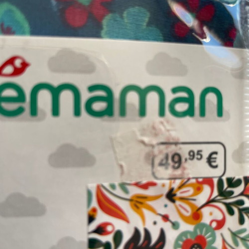 Premaman baby crib bedding set new, 100% cotton, 60x120 cm