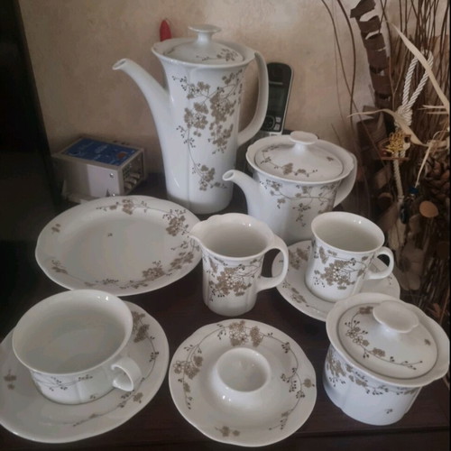 Vintage Arzberg porcelain tea set 28 pieces new
