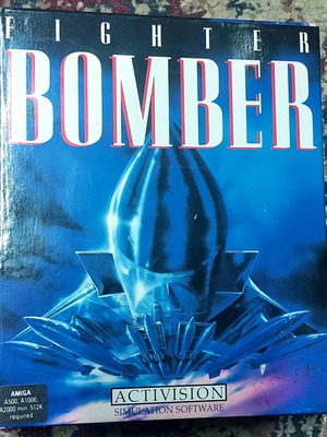 Fighter Bomber for Amiga used, box only