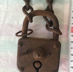 Old padlocks used