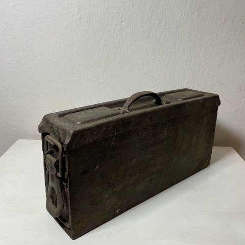 Ammunition box used for machine guns steel 1940
