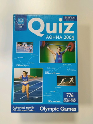 Quiz Athens 2004 Olympic Games board game like new with 776 questions