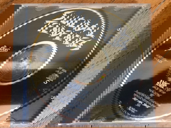 cd: Suicidal Tendencies - Alone, mega rare promo cd single, lp, vinyl