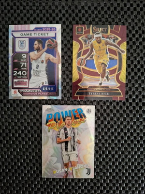 Panini Topps collectible cards like new
