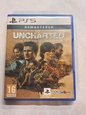 PlayStation 5 Uncharted: Legacy of Thieves Collection remastered παιχνίδι