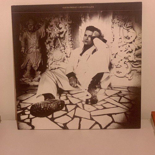 Gavin Friday I Want To Live 12" Maxi-Single original Europe press 1991 like new