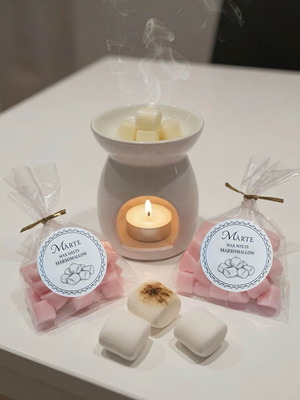 Wax melts με άρωμα marshmallow 30γρ, καινούργιο