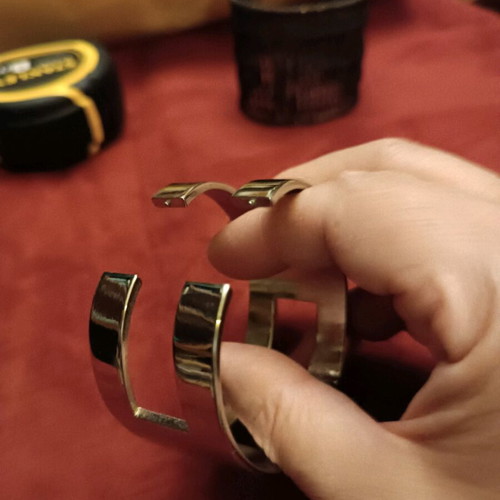 Wide bracelet 3 centimeters made of steel